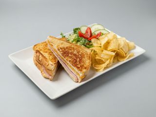 BLT - bacon, lettuce and tomato toastie
