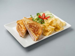 Cheese and onion toastie