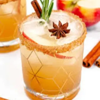 Mulled apple mocktail