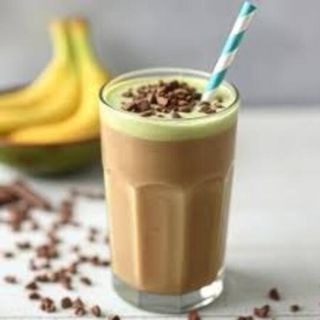 Matcha chocolate smoothie