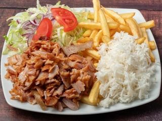 Plato Kebab de la Casa