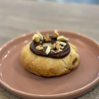 Cookie Dulce de leche y Nuez