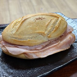Pitufo de jamón cocido