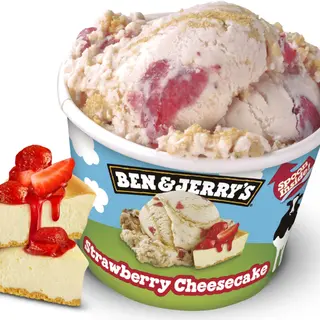 Tarrina Ben & Jerrys Strowberry Cheescake