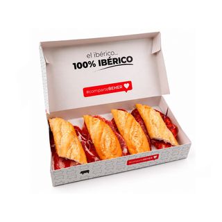 Caja Degustación de Bocatines Ibéricos (4 uds.)