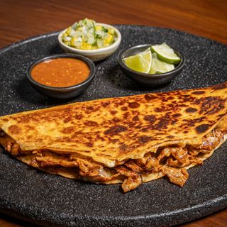 Qusadilla Gringa al pastor de cerdo ibérico (1 ud)