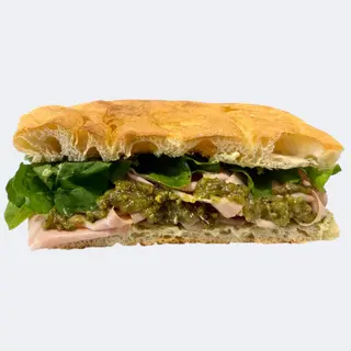 Good Focaccia : Cremosa y aromática con pistacho.