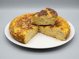 Tortilla de patata y cebolla
