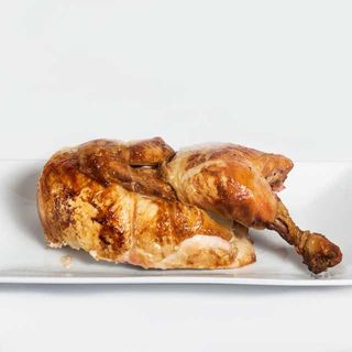 1/2 Pollo asado SIN papás