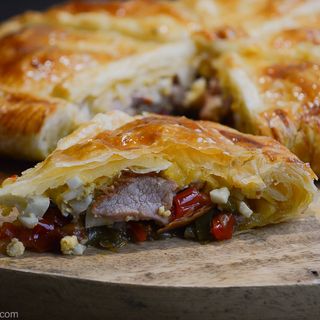 Empanada de pimientos