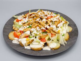 Ensalada Con Carne De Kebab