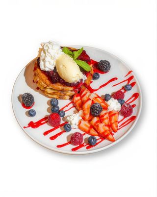 Tortitas De Frutos Del Bosque