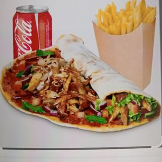 Menú lamahcun (pizza turca)