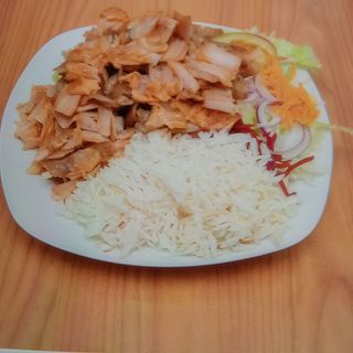Plato con arroz