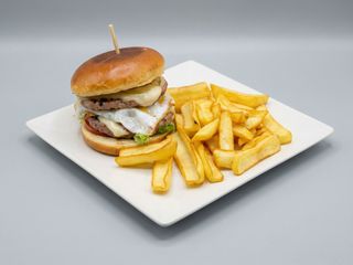 Hamburguesa doble nou