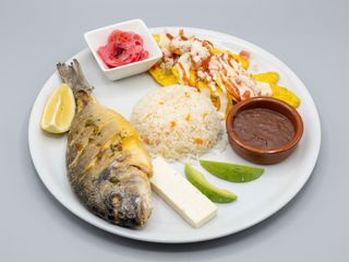 Dorada frita