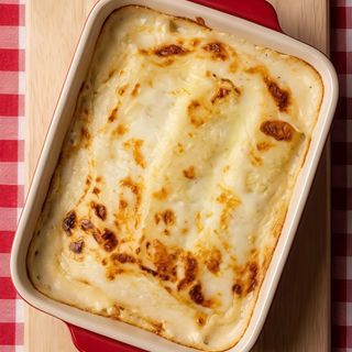 Canelones de Salmón y Espinacas
