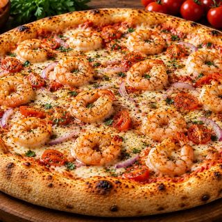Pizza De Gambas 33cm