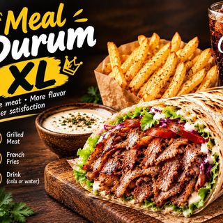 Menu durum XL