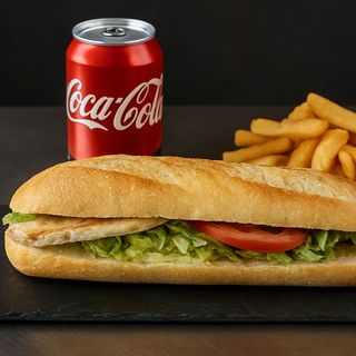 BOCATA + PATATAS + BEBIDA