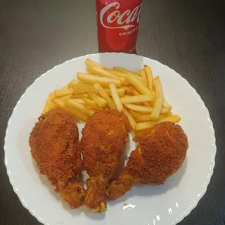 Muslo de pollo Fritos