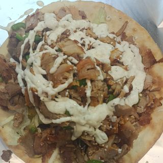 Durum con naan pollo o ternera o mixta