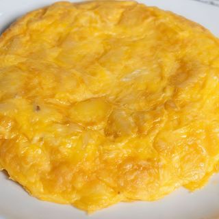 Porcion tortilla de patatas