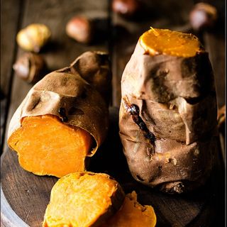 Boniatos asados al horno