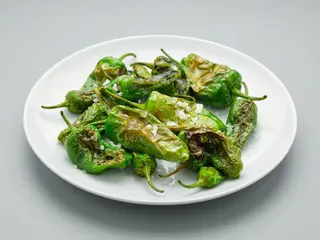 Pimientos al padrón fritos