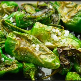 Pimientos al padrón fritos