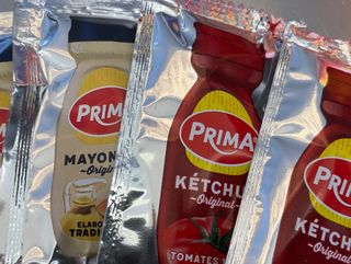 Ketchup y mayonesa