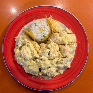 Pollo flor de calabaza
