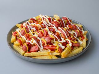 Salchipapas 