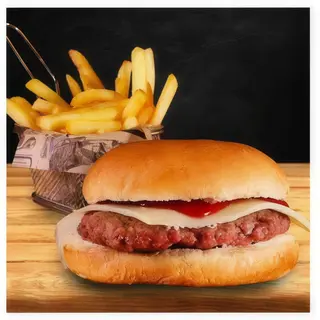 Menú hamburguesa infantil