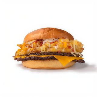 Bacon & Cheese Fries Burger