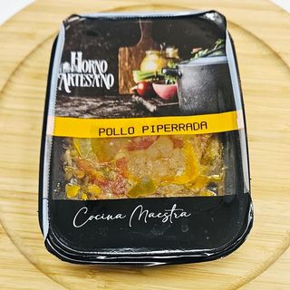 Pollo en piperrada