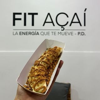 Plátano con chocolates calientes