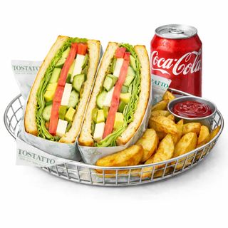 Combo Sándwich Vegetariano