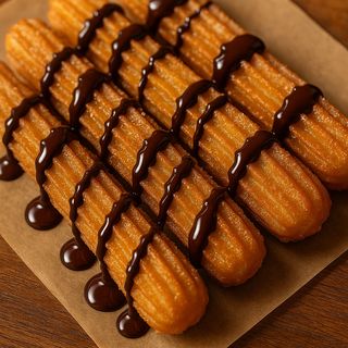 1/2 kilo Xurros amb xocolata (topping)