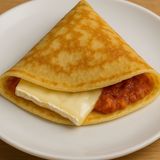 Crep de brie amb sobrassada