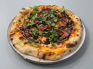 Pizza ibérica