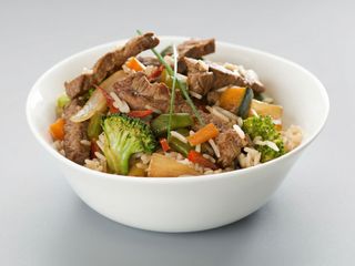 Arroz Con Ternera Y Verdura