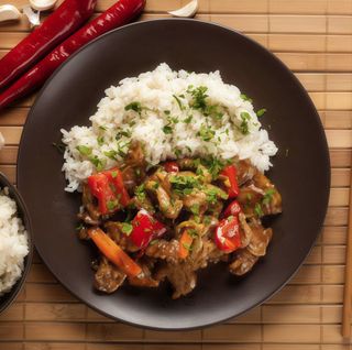 Arroz Con Ternera Y Verdura