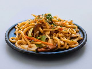 Udon Frito Con Verdura