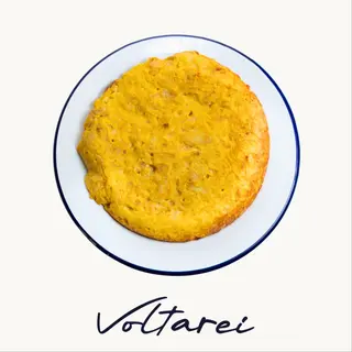 Tortilla con Cebolla Caramelizada