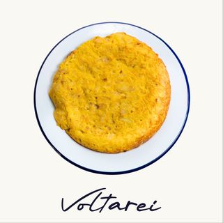 Tortilla con Cebolla Caramelizada