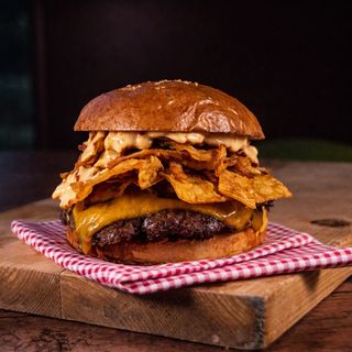 Burger Nachos