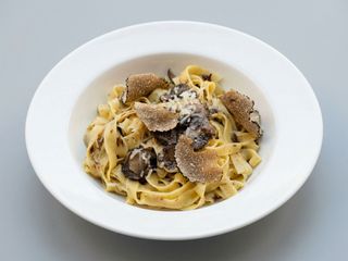 Tagliatelle Con Trufa Negra D'Alba