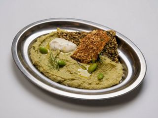 Hummus de miso 