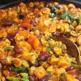 Power plate vegetariano 